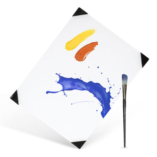Glass Board-Desktop Glass Board-Glass Palette for Oil Painting