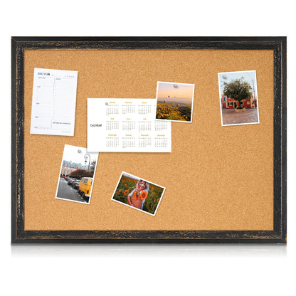 Bulletin Board-Cork Board-MDF Black frame cork board