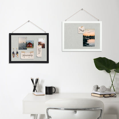 Bulletin Cork Boards with Linen 2-Pack 16"x12" Cork Board for Wall