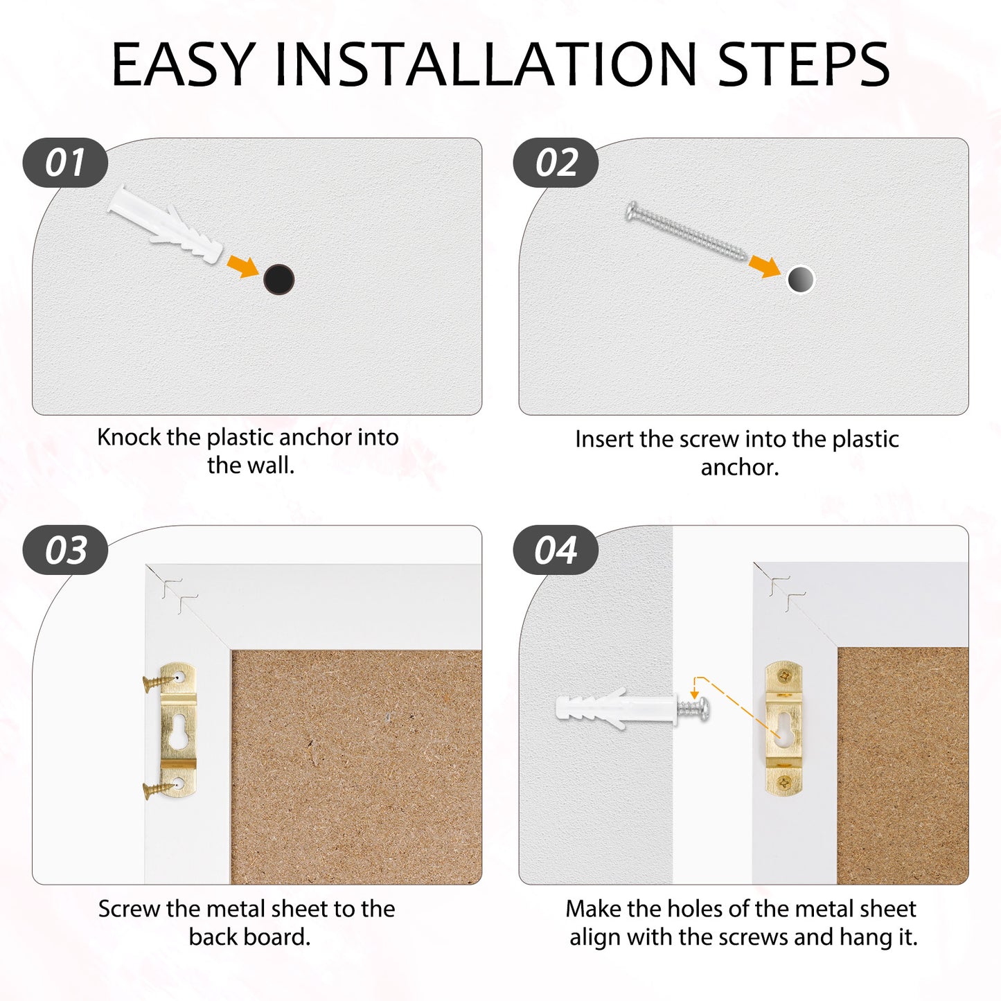 Pink Bulletin Board Pink Cork Board with Linen Corkboard Bulletin Board for Wall Decor White Wood Framed