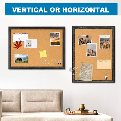 Bulletin Board-Cork Board-MDF Black frame cork board