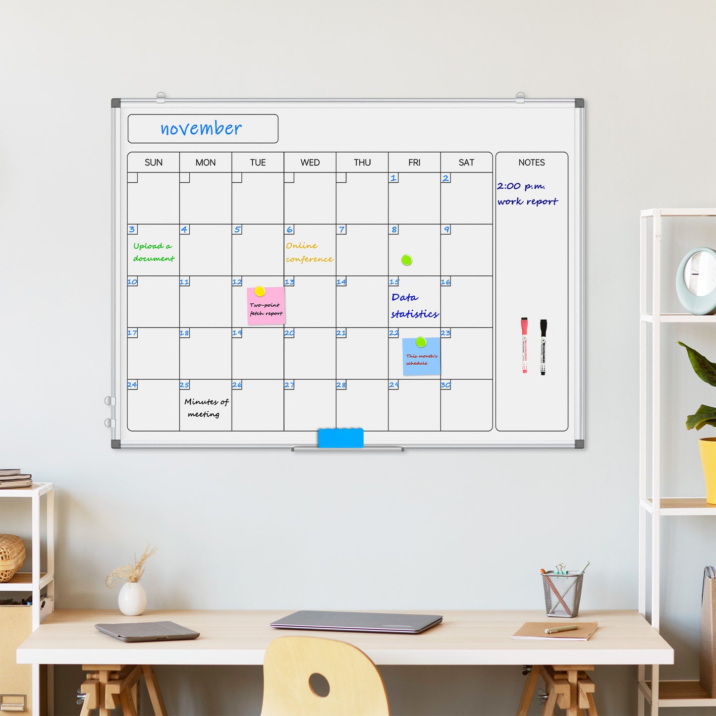 White Board-Calendar Whiteboard-A150