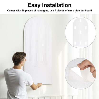 Felt Bulletin Board Push Pin Board Large Decorative Cork Boards for Walls Arch Decor Poster Board for Wall