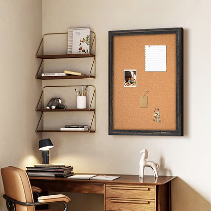 Bulletin Board-Cork Board-MDF Black frame cork board