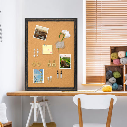 Bulletin Board-Cork Board-MDF Black frame cork board