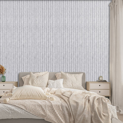 Slat Acoustic Panels Acoustic Panels, Decorative Sound Proof Felt Panels, Slat Wall Panels for Wall Decor Sound Absorbing Panel, Grey