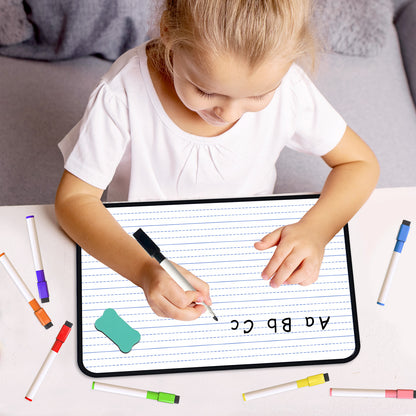 Dry Erase White Board  Portable and Double Sided Whiteboard for Drawing Writing