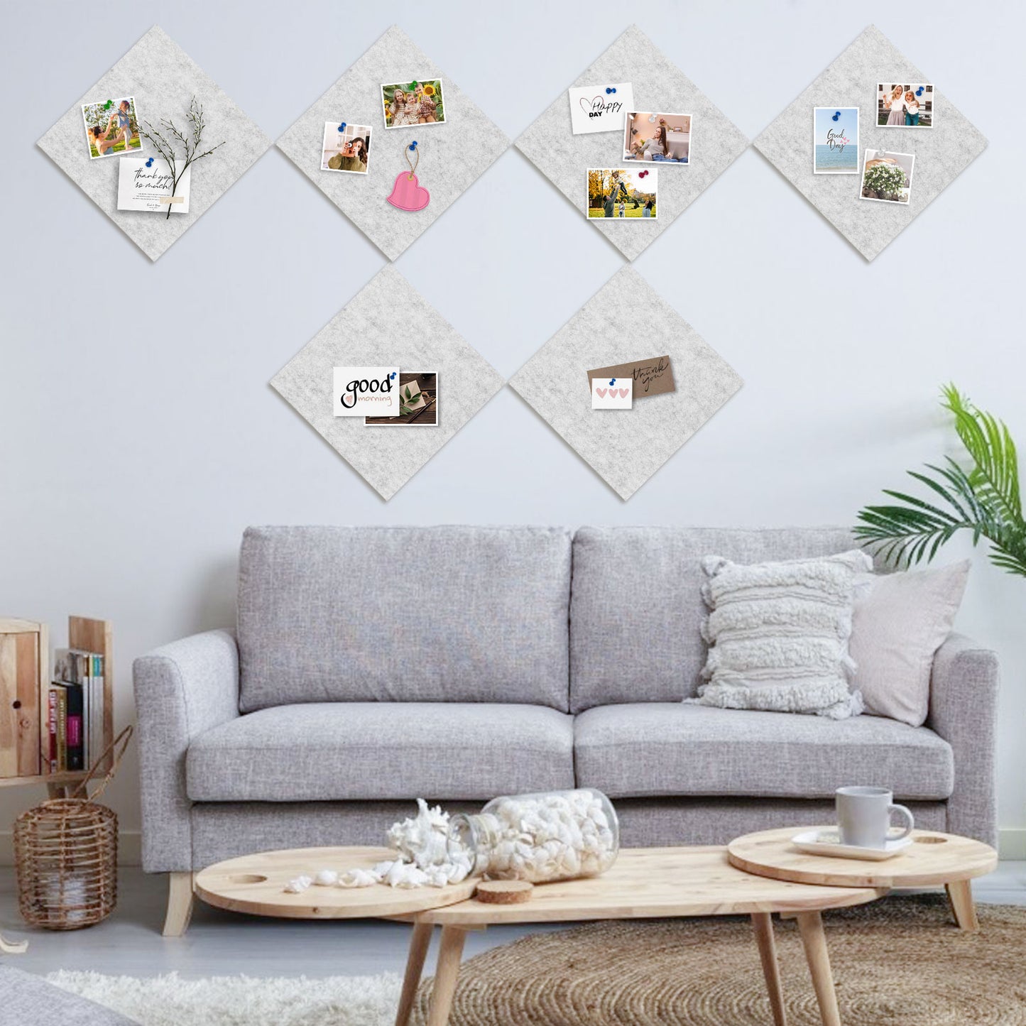 Bulletin Board-Felt Board-felt Cork Board Felt Board Tiles for Wall