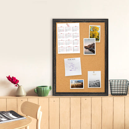 Bulletin Board-Cork Board-MDF Black frame cork board
