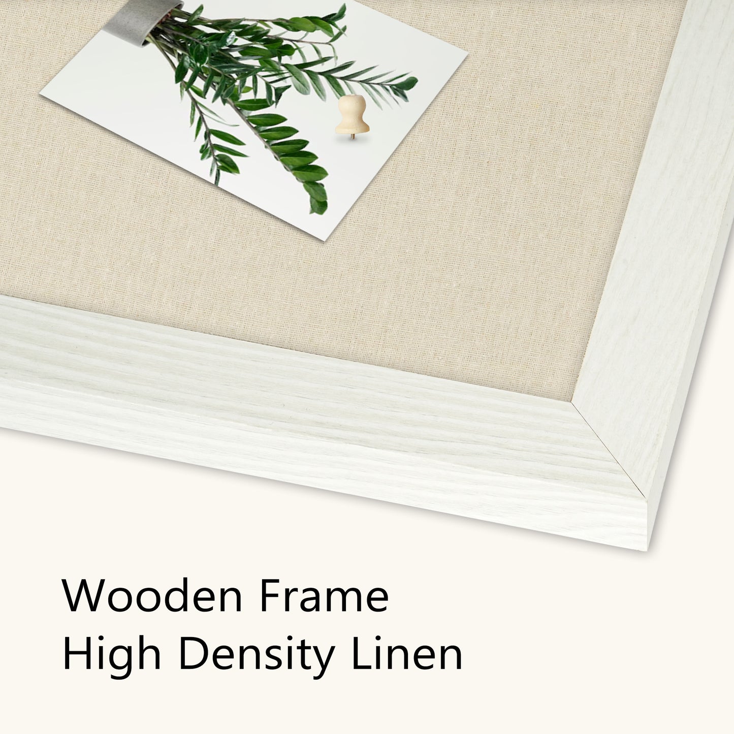 Linen Board 2-Packs 16''X 12'' Wood Framed, High Density