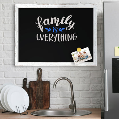 Magnetic Chalkboard Sign Board Large Chalkboard for Wall Magnetic Blackboard Hanging Chlakboard Wood Framed