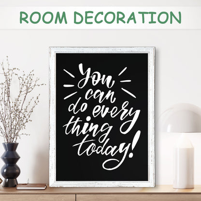 Magnetic Chalkboard Sign Board Large Chalkboard for Wall Magnetic Blackboard Hanging Chlakboard Wood Framed